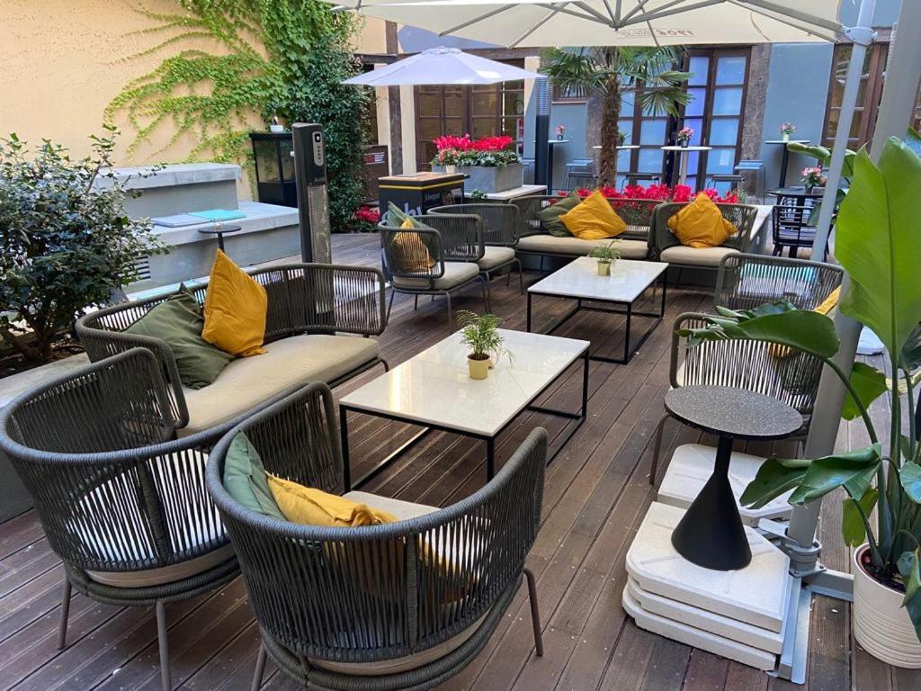 Zenit El Coloquio Hotel Valladolid Eksteriør billede